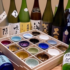 北条鯛めしとお酒を嗜む和食の献立の写真