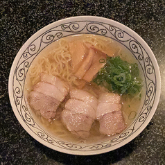 自慢の塩ラーメン