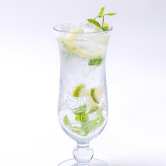 誕生月の花モクテル 4月かすみ草