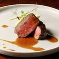料理メニュー写真&nbsp;兵庫県産播磨牛ランプのロースト　西洋わさび香るジュソース