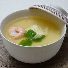 海鮮と湯葉の茶碗蒸し