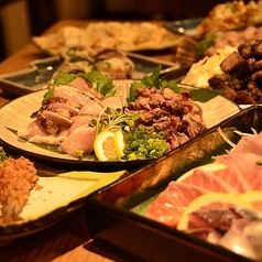 小倉居酒屋 炭隠れよつばのコース写真