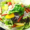 ◆ご当地を感じさせる京野菜10種使ったサラダ◆
