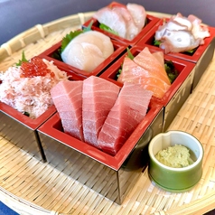 刺身五種盛り合わせ盛り合わせ