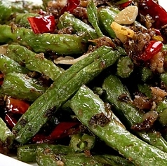 インゲン辛口炒め