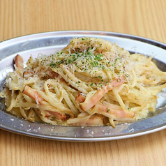 もやしカルボナーラ