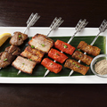 料理メニュー写真 【激ウマ】アジアン肉串4種盛り
