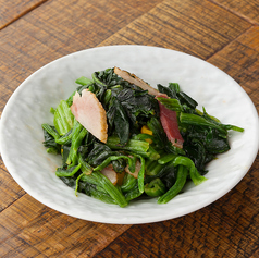 ほうれん草＆コーンバターソテー