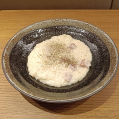 ベーコンのチーズリゾット