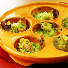 つぶ貝のブルゴーニュ風