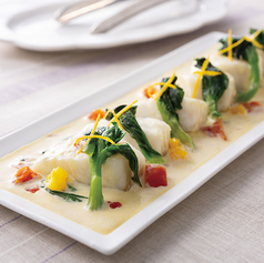 <平日限定>白身魚のブレゼ 柑橘香るデュグレレ風