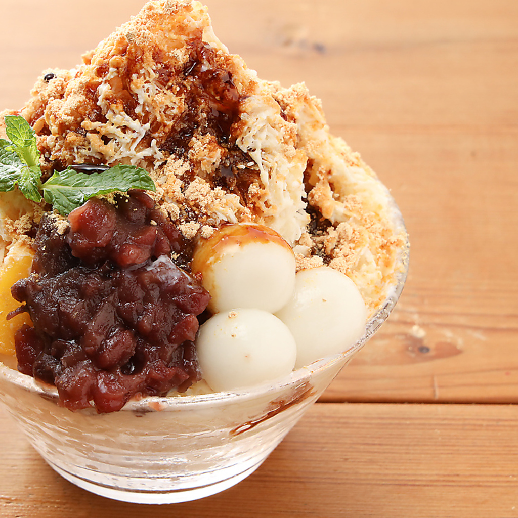 デザートには大人気のパッピンスを是非ご堪能ください！インスタ映えもばっちりです！