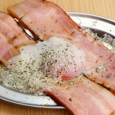 グリルベーコンエッグ