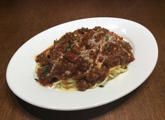 自家製粗挽きミートソース