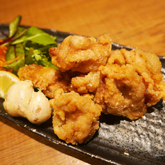 鶏モモ肉の塩から揚げ