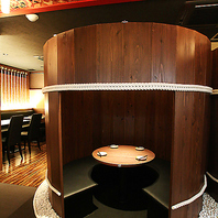 半個室のお席も充実♪守山でゆったり飲むなら当店へ