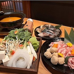 京家きよみず 木屋町のコース写真