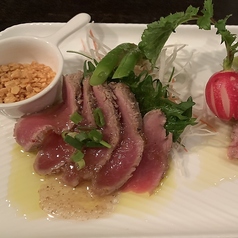 馬肉のカルパッチョ