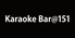 KARAOKE BAR @151のロゴ