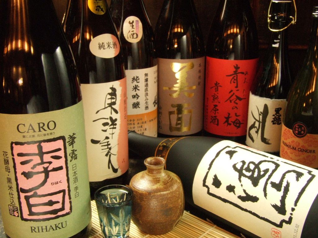 日本酒・焼酎・果実酒など珍しい銘柄も多数！お酒好きにはたまりません。