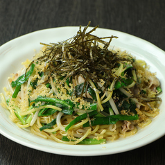 高知県香南市名物　ニラたっぷりゆず塩焼きそば