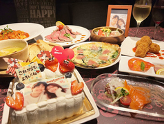 おれっちの鉄板DINING Cafe BarBa BOONのコース写真