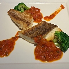 白身魚のポワレ マルセイユ風