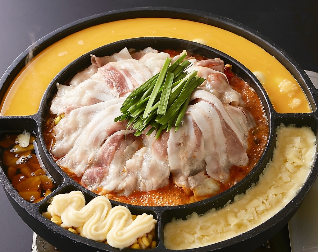 イイダコと豚肉の旨辛お鍋