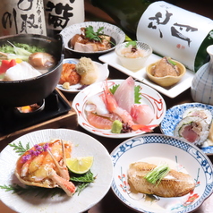 魚吟 うおぎん 金沢のコース写真
