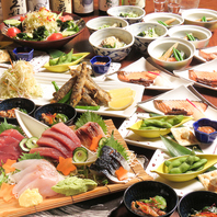 飲んで食べて大満足のコースも