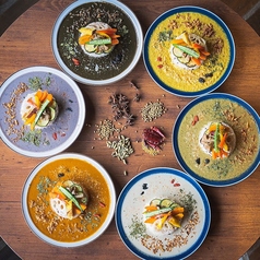 六季のスパイスカレーランチSET