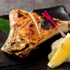 鮮魚のカマ炙り みぞれ酢