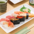 料理メニュー写真&nbsp;特上鮨 8かん(中とろ、いくら、うに入)