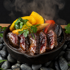 クジラ陶板ステーキ