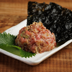 生本マグロのなめろう