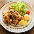 料理メニュー写真&nbsp;和風醤油のイカげそ唐揚げ