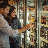 ビッグベン酒店が英国バルBIGBENに移転オープン!お席に着いたら...<さあ、今日の1本を選びに行こう!>このショーケースの中には世界中から届いたワクワクがぎっしり★気になるビールを見つけたらレジでお会計してあとはテーブルでゆっくり楽しんでね♪※QRコード注文よりも酒店での購入は<10% お得に>