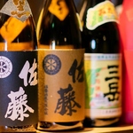 酒好き店主セレクト◎銘柄焼酎・日本酒・ウイスキー各種ご用意◎