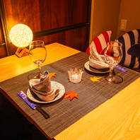 【完全個室】3～4名様用の少人数個室