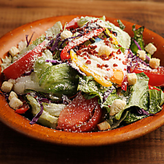 厚切りベーコンのシーザーサラダ