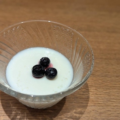 自家製　杏仁豆腐