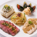 料理メニュー写真&nbsp;季節の前菜 五種銘々盛り合わせ 