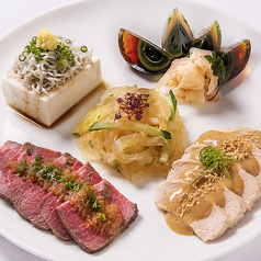 季節の前菜 五種銘々盛り合わせ