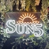 Sun5 cafe サンゴカフェのロゴ