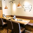 焼肉宴会などでも大活躍の広々したお席もご用意しております♪
