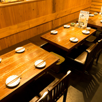 女子会や合コンなどにもピッタリなお席☆ご予約はお早めが◎です!!