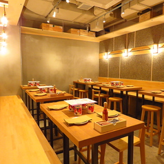 開放感たっぷりの店内。合コン・女子会・多様にお使いいただけます♪