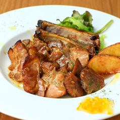 豚スペアリブのマーマレード焼き