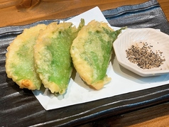 クリームチーズ大葉挟み揚げ