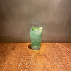 【ノンアル】青リンゴスカッシュ